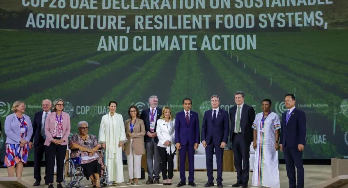 COP 28 – L’agriculture durable enfin dans l’agenda climatique de 159 pays !