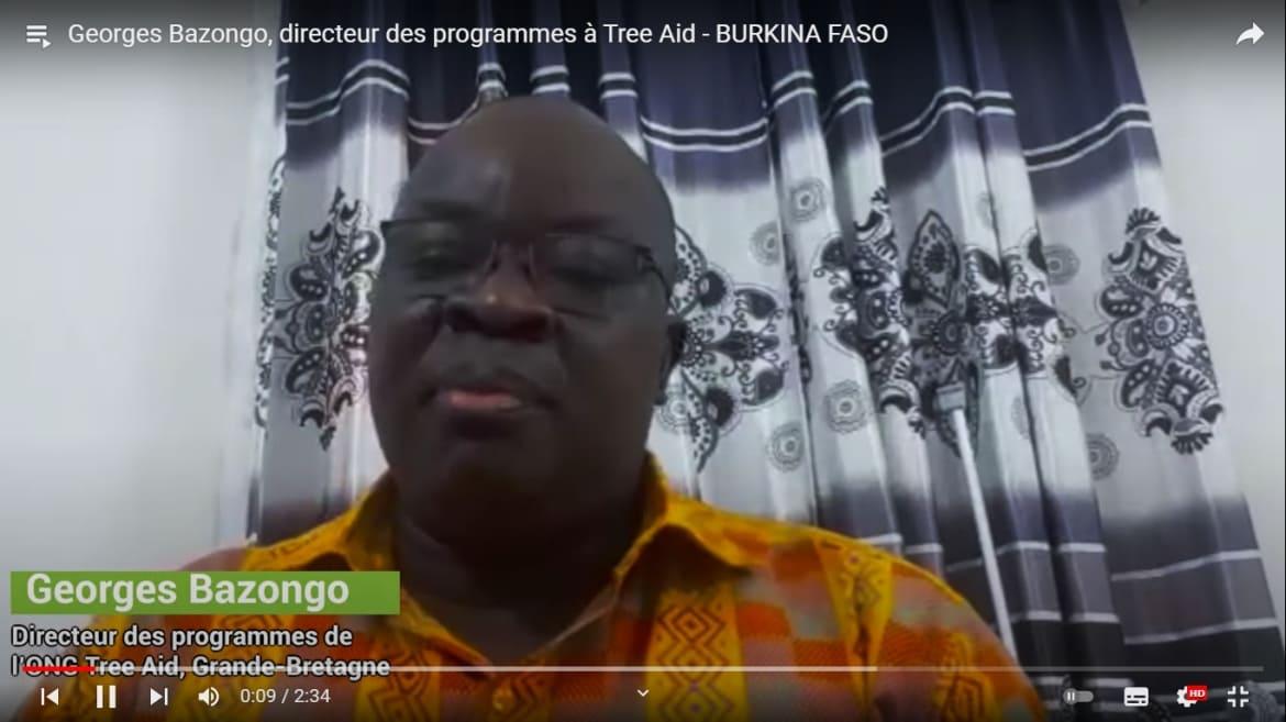 Georges Bazongo, directeur des programmes à Tree Aid