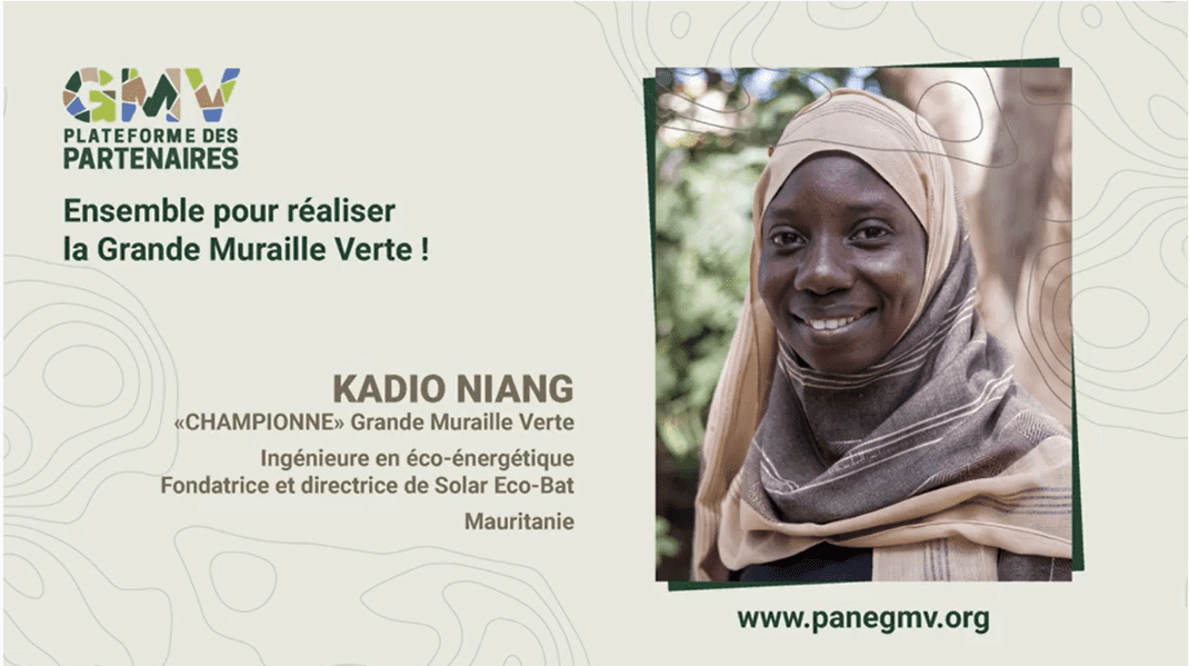 Kadio Niang - Fondatrice et directrice de Solar Eco-Bat 