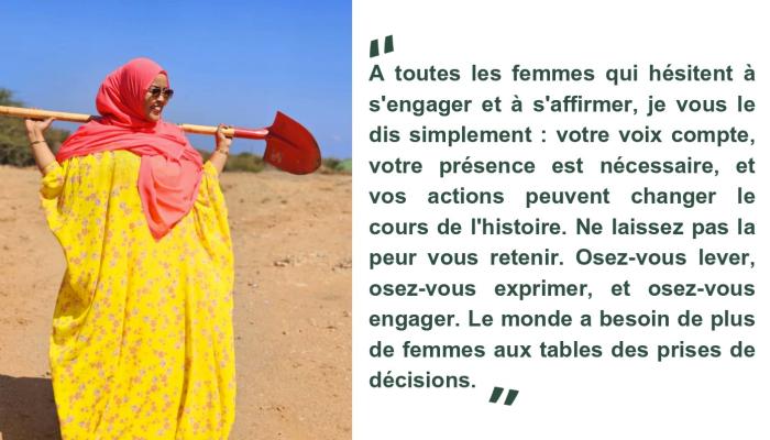 À la découverte des femmes de la Grande Muraille Verte : Fihima Mohamed Ismail « Women Initiative Djibouti »